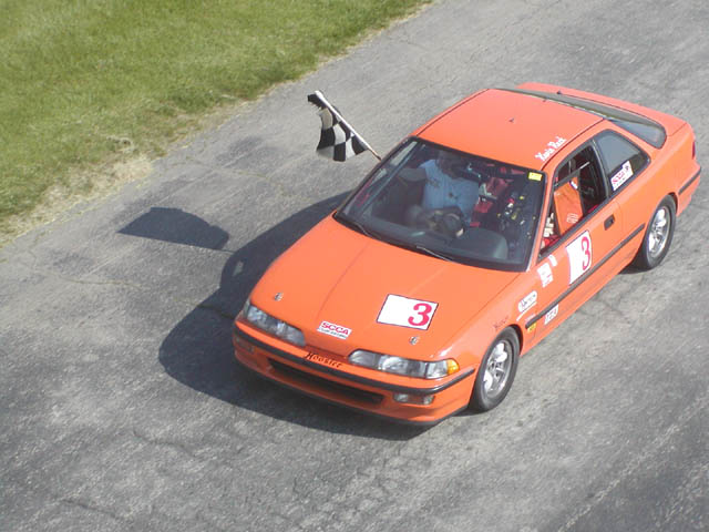Kev & Wendy in victory lap